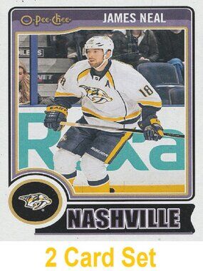 James Neal Hockey Card Collection